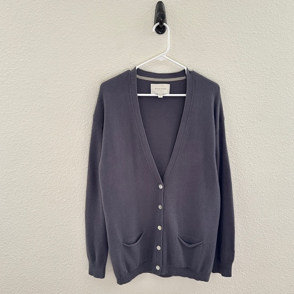 Brochu Walker Cotton Cashmere Cardigan - Quiet Luxury...